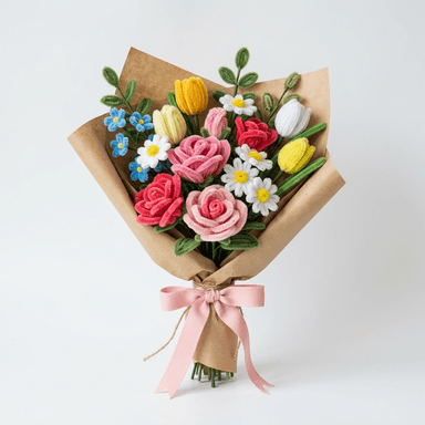 Mixed Bouquet in Spring Garden